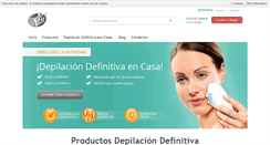 Desktop Screenshot of depilacionluzpulsada.org