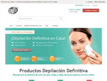 Tablet Screenshot of depilacionluzpulsada.org